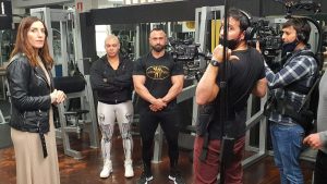La televisión vasca en el Golden Gym