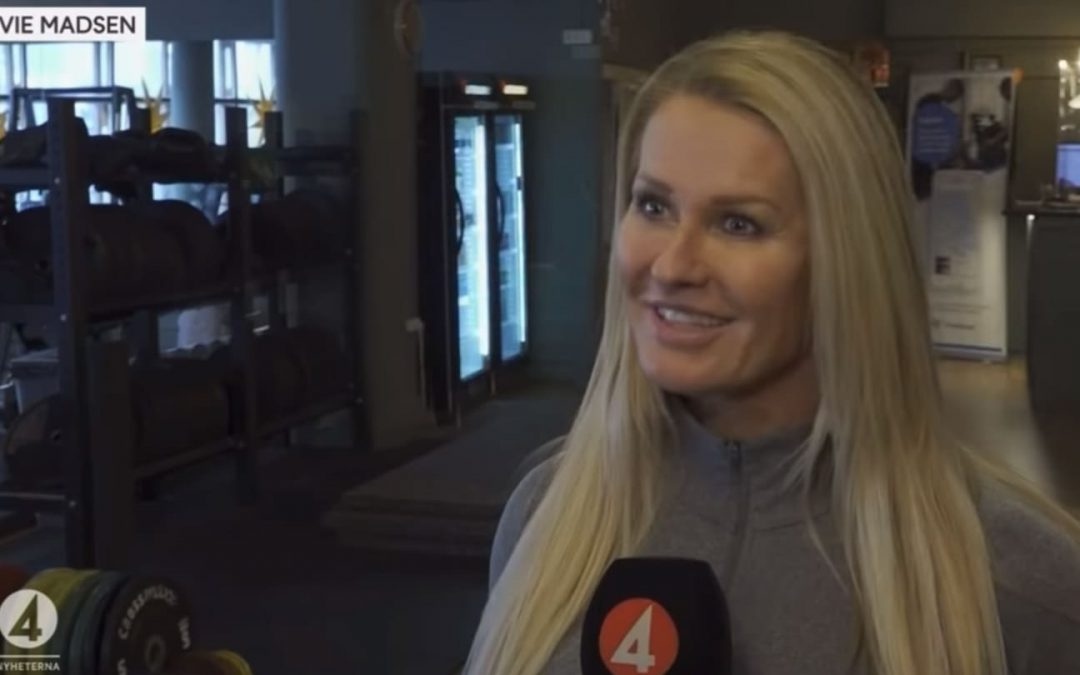 Evie Madsen en la televisión sueca