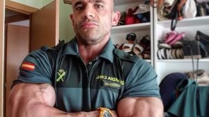 Juan Miguel Castillo en el salón de la Fama del Museo GC