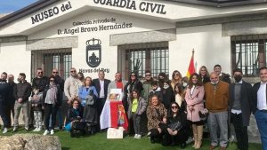 Juan Miguel Castillo en el salón de la Fama del Museo GC