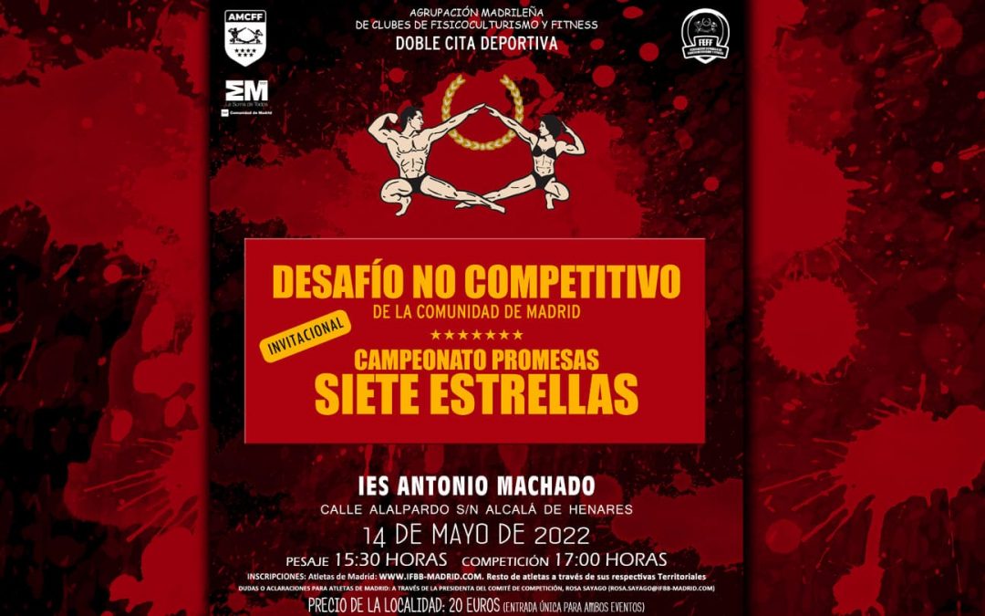 Doble cita deportiva en Madrid para el mes de mayo