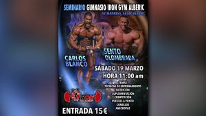 Seminario de Carlos Blanco y Sento Olombrada