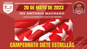 Campeonato Siete Estrellas AMCFF 2023 (resultados)