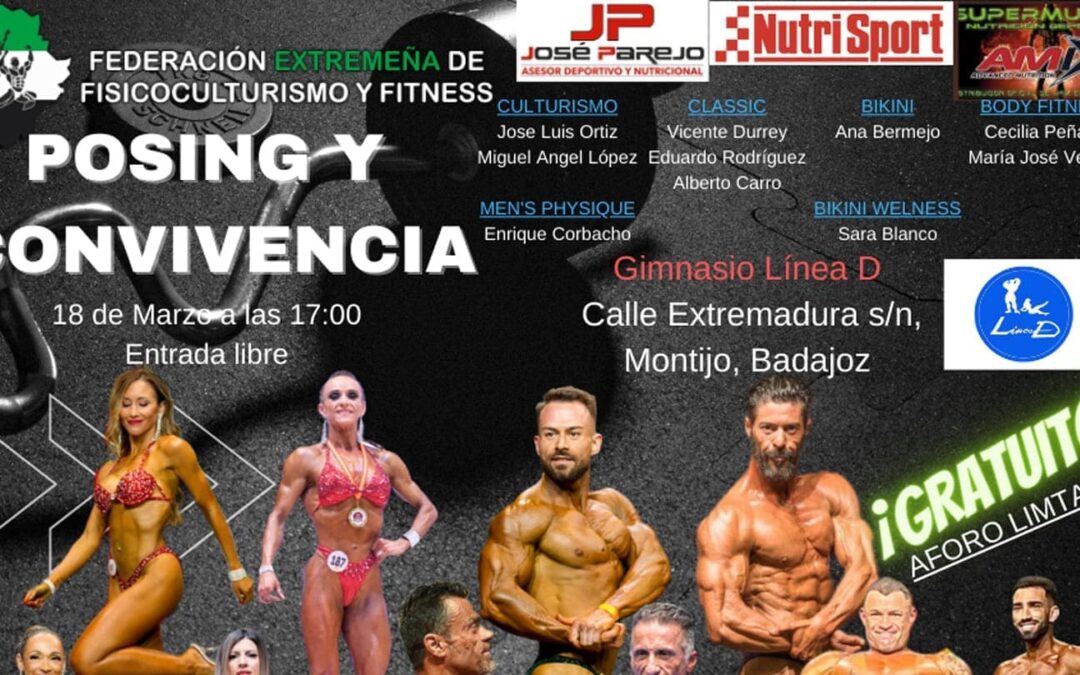 Evento de posing y convivencia en Extremadura