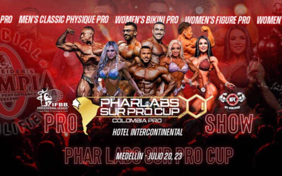 Pharlabs Sur Pro Cup Colombia IFBB Pro 2023 (resultados)