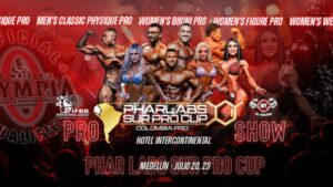 Pharlabs Sur Pro Cup Colombia IFBB Pro 2023 (resultados)