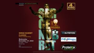 Serge Nubret Classic WABBA (presentación)