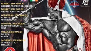Gira de Ronnie Coleman por Inglaterra e Irlanda