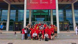 La selección española ya ha llegado a Rimini