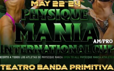 Clasificación directa para el Physique Mania Int Cup 2026