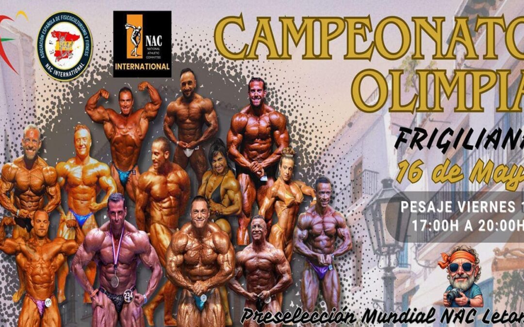Campeonato Olimpia AEFF 2026 (recordatorio)