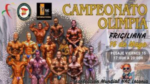 Campeonato Olimpia AEFF 2026 (recordatorio)