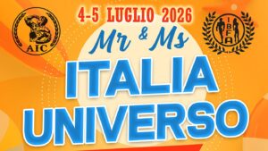 Mr & Ms Italia Universo AIC/IBFA 2026 (presentación)